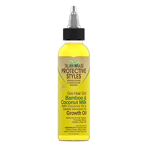 Taliah Waajid Hair Growth Oil with Bamboo & Coconut Milk - 4 Oz
