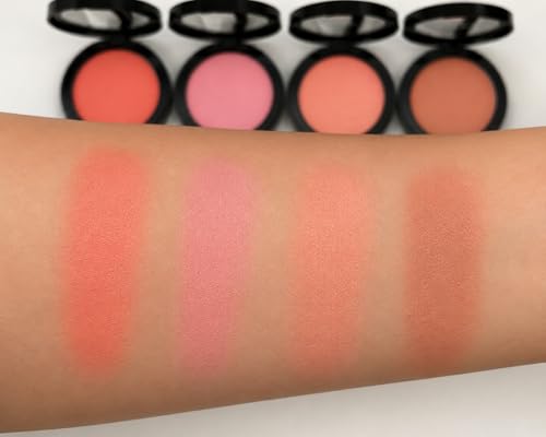 Sandstone Scandinavia Pressed Powder Blush - Private Jet, Vegan