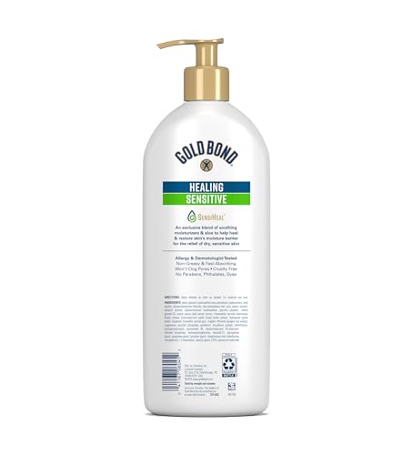 Gold Bond Healing Sensitive Daily Body & Face Lotion, 21 oz