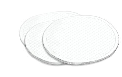 Organyc Organic Cotton Rounds - 70 Count Pack of 3, Biodegradable, Sensitive Skin
