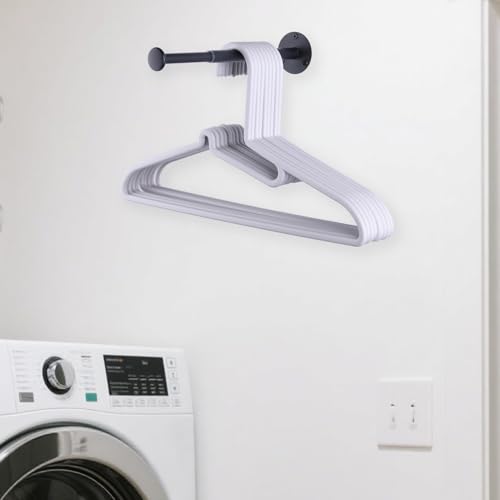 2-Pack Retractable Hanger Holder for Space-Saving Laundry Storage
