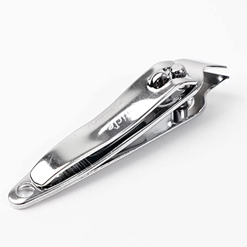 uxcell 6-Piece Slanted Edge Nail Clippers Set – Metal Fingernail & Toenail Cutters