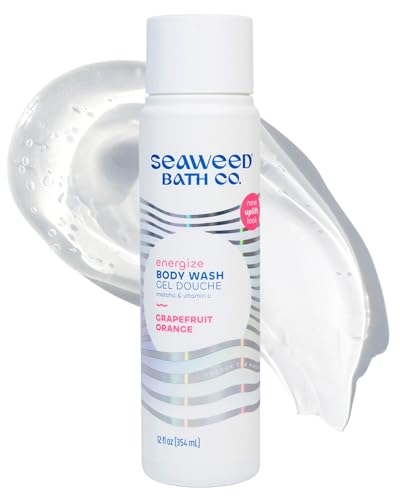The Seaweed Bath Co. Energize Body Wash, Grapefruit & Orange, 12 oz