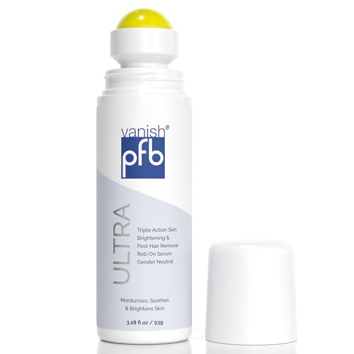 PFB Vanish Ultra Chromabright (3.28 oz) Triple Action Dark Spot Remover ? After Shave Smoothing Solution Ingrown Hair Treatment, Moisturizes, Relieves & Softens Skin, Razor Bump Stopper ? NEW Formula