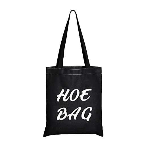 Funny Hoe Bag Canvas Tote - Hilarious Gag Gift for Overnight Trips