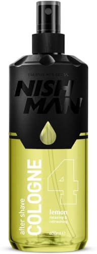 Nishman After Shave Cologne 04 Lemon - Refreshing Facial Splash