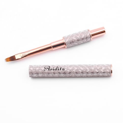 5-Piece Professional Nail Art Brush Set with Metal Handles