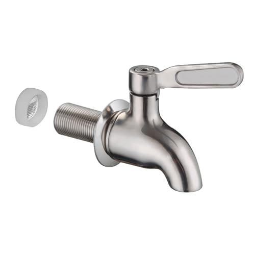 Sumerain Stainless Steel Spigot for Beverage Dispenser - Easy Clean & Quick Install