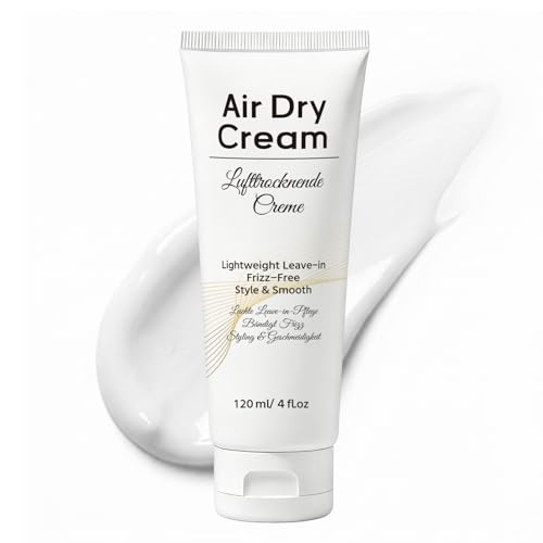 Air Dry Cream for Frizz Control - Lightweight Hair Smoothing, 4 oz