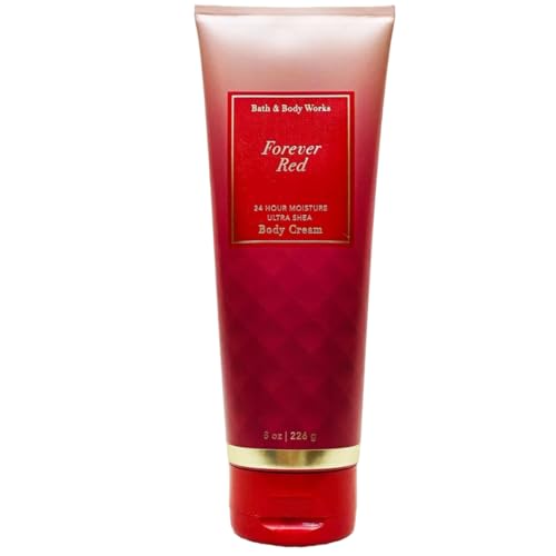 Bath & Body Works Forever Red Ultra Shea Body Cream 8oz - Long Lasting Moisturizer