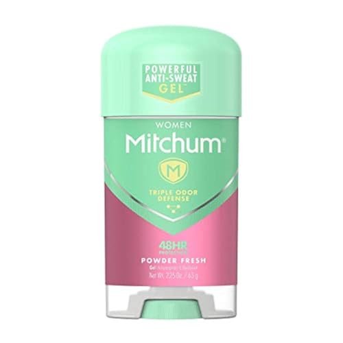 Mitchum Women Power Gel Anti-Perspirant Deodorant Powder Fresh 2.25 oz Pack of 2