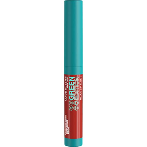Maybelline Green Edition Balmy Lip Blush with Mango Oil, Sandalwood, 0.06 oz