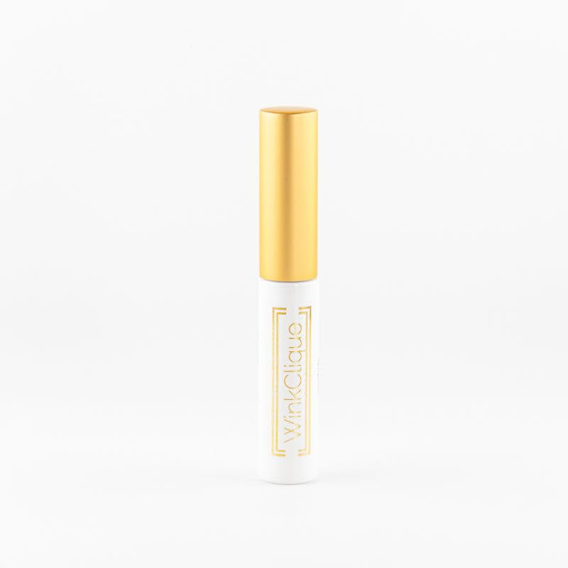WINKCLIQUE Clear Waterproof Eyelash Extension Glue - Long Lasting 7-10 Days DIY Adhesive