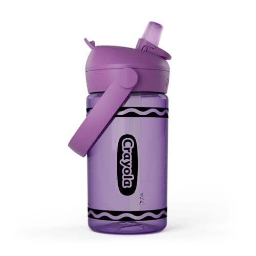 CamelBak Crayola Kids Water Bottle 14oz - Spill Resistant Flip Straw