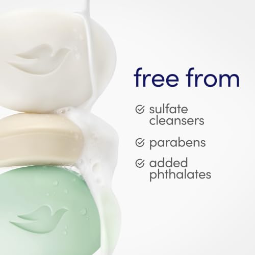Dove Cool Moisture Beauty Bar Soap - Cucumber & Green Tea, 6 Bars