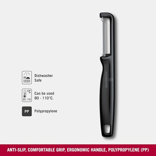Victorinox Iota Serrated Peeler - Swiss Made, Ergonomic Handle