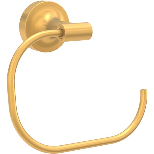 Satin Gold Hand Towel Ring for Bathroom & Kitchen - Franklin Brass