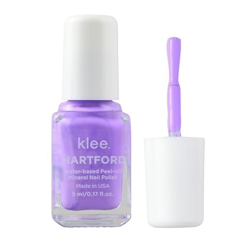 Klee Naturals Swirling Purple Makeup Kit with Nail Polish & Glitter Gel