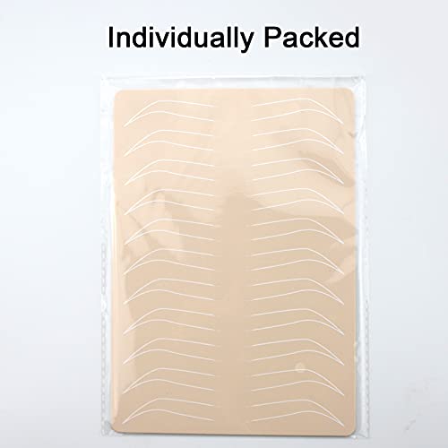 Guapa Silicone Microblading Practice Skin Ombre Powder Brows - 1 Piece