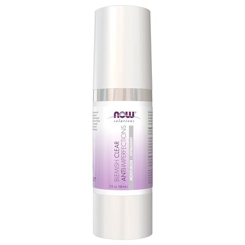NOW Foods Blemish Clear Moisturizer - Lightweight Hydration for Oily Skin