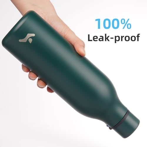 Konokyo 25 oz Insulated Stainless Steel Water Bottle with Strap