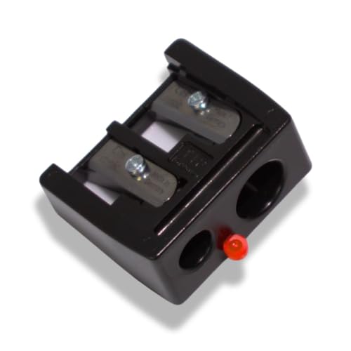 METIER Dual-Barrel Eye & Lip Pencil Sharpener | Precision & Travel-Friendly