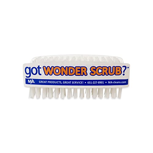 Wonder Scrub Heavy Duty Dual-Sided Hand and Nail Cleaning Brush