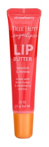 Tree Hut Strawberry Lip Butter with Shea Butter - 0.52 Fl Oz