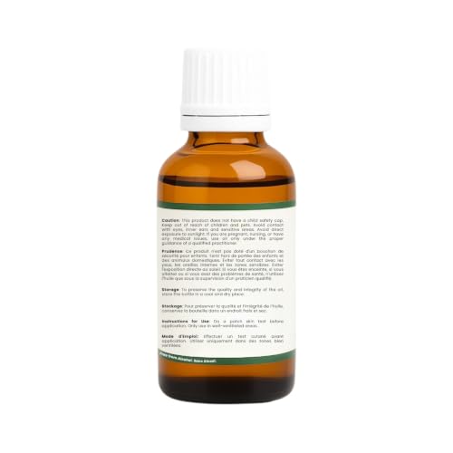 R V Essential Bhringraj Oil, 100% Pure Cold-Pressed Hair & Skin Oil, 0.51 Fl Oz