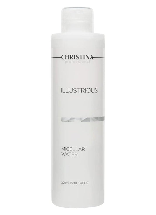 -CHRISTINA- Illustrious Hydrating Micellar Water | Facial Cleanser & Makeup Remover with Aloe Vera for Effortless Cleansing and Moisturizing Effect | Suitable for All Skin Types 300ml