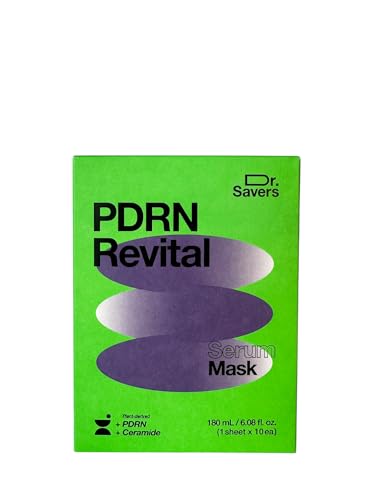 Dr. Savers PDRN Revital Face Serum Mask - Nourishing Hydration & Firming Care