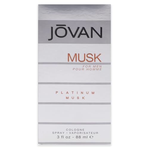 Jovan Platinum Musk Men EDC Spray 3 oz