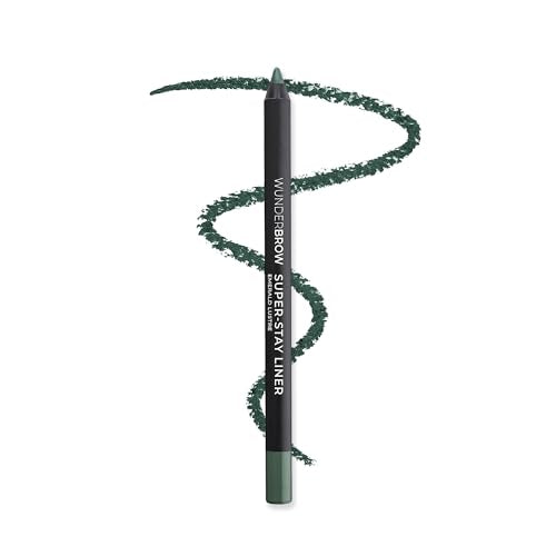 Wunderbrow Super Stay Eyeliner Pencil - Waterproof Emerald Lustre
