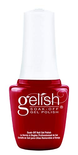 Gelish MINI Hot Rod Red Gel Nail Polish - 9mL, Long-Lasting & Chip-Resistant