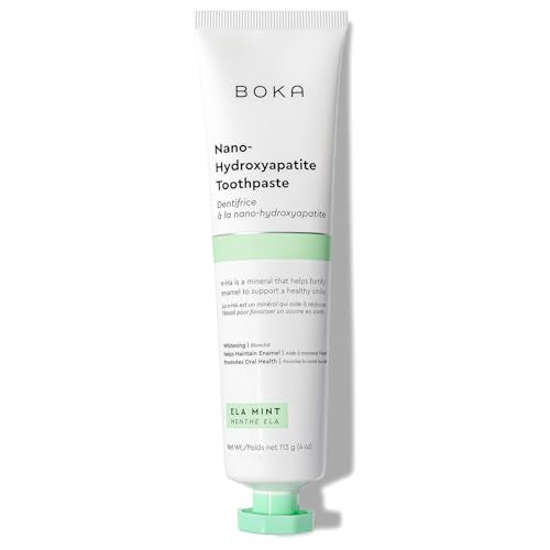 Boka Ela Mint Nano-Hydroxyapatite Toothpaste & Natural Woven Dental Floss