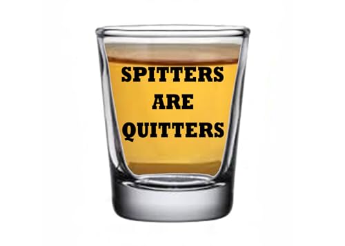 Funny Sarcastic Shot Glass - 1.5 Ounce Gift for Friends & Coworkers