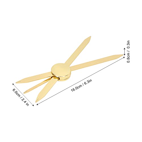 Adjustable Stainless Steel Eyebrow Ruler for Makeup & Face Shaping