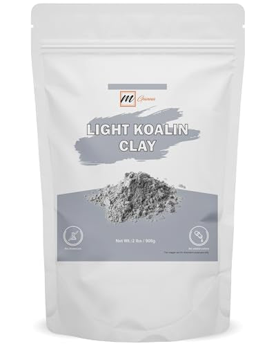 Natural Kaolin Clay Powder for Facial Masks & Skincare - 2 Lbs / 908 Gms