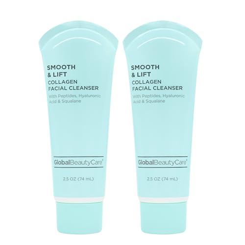 Global Beauty Care Collagen Facial Cleanser - Hydrating Face Wash (2-Pack)