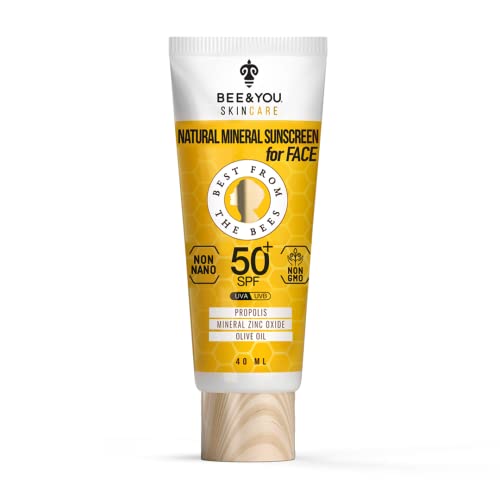 Bee & You SPF 50 Facial Sunscreen for Sensitive Skin - 1.35 oz