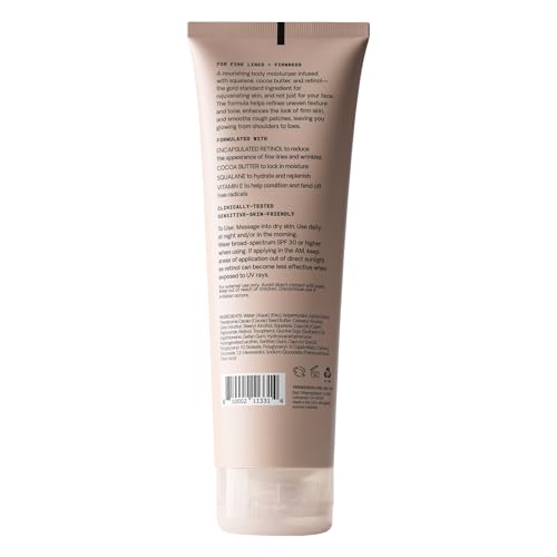 Versed Press Restart Gentle Retinol Body Lotion, 8 Oz - Smoothing Moisturizer