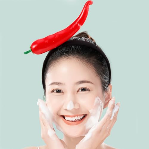 FOMIYES Halloween Chili Pepper Hair Accessories Set for Women