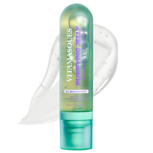 Vitamasques Purifying Jelly Foaming Face Wash - 4.05 fl oz Facial Cleanser
