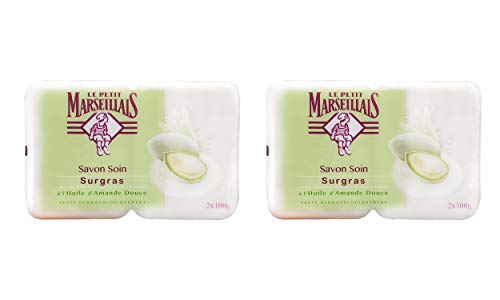 Le Petit Marseillais Almond Oil Soap - Nourishing Surgras (2 Pack)