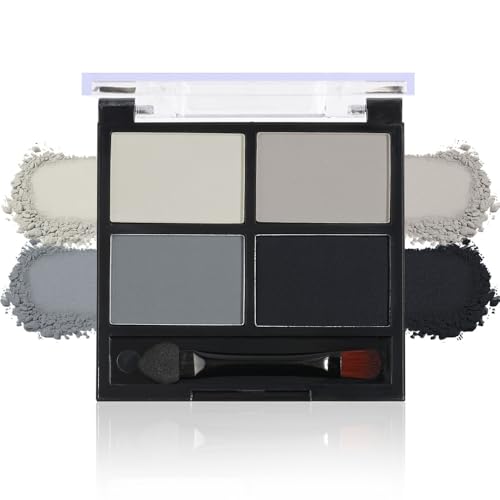 UOCK Gray Eyeshadow Palette - Long-Lasting Matte & Shimmer Shades