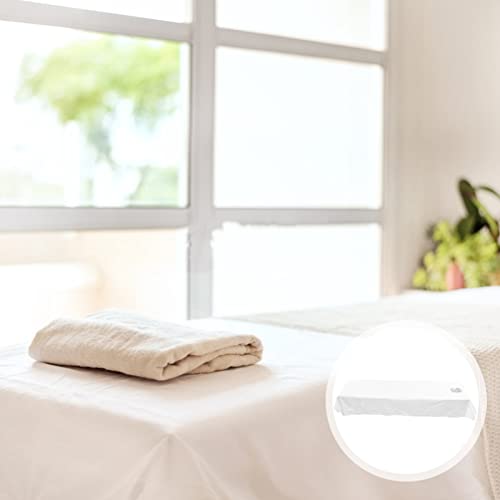 FOMIYES Cotton Massage Table Sheet with Face Hole Cover - 87 x 46 Inches