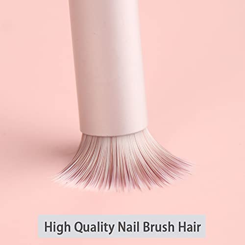 6-Piece Ombre Nail Brush Set - Gradient Nail Art Design Tools