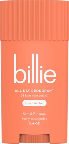 Billie All Day Deodorant for Women, Aluminum-Free, Santal Blossom