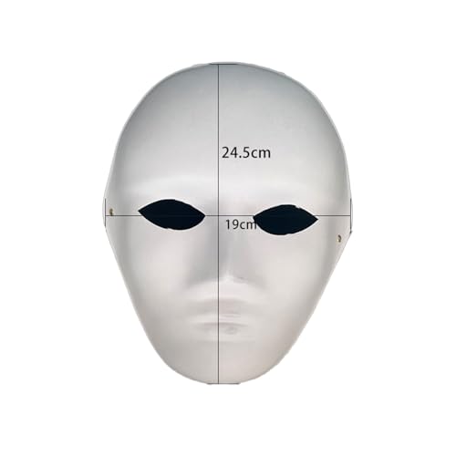 DIY Paintable Paper Masks for Carnival & Halloween Parties