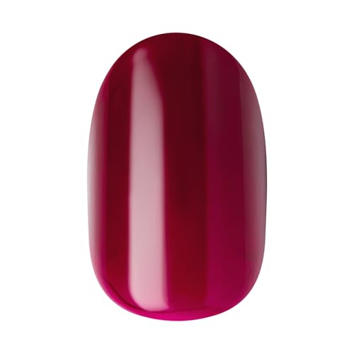 imPRESS No Glue Press On Nails - Maplewood Red, Short Size, Oval Shape (Pack of 2)